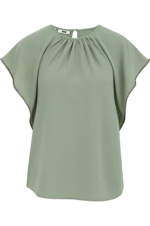 WE Fashion Dames blouse met structuur