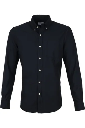 Colorful Standard Overhemd Donkerblauw (navy)