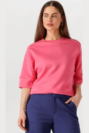 POM Amsterdam Nina Rasberry Tops & T-shirts Dames - Shirt -