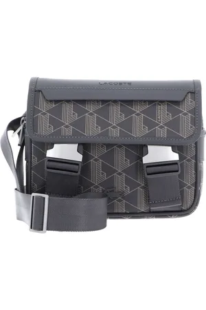 Lacoste Schoudertas The Blend Messenger Bag Grijs