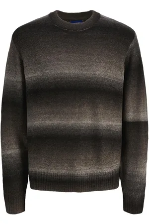 JACK & JONES JACK&JONES - JORGRACIA SPACE DYE KNIT CREW NECK - Heren - Gebreide truien