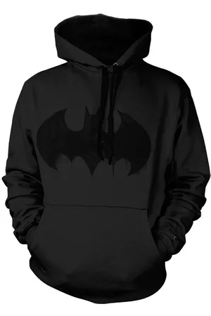 Batman Inked Logo Hoodie Black-XL