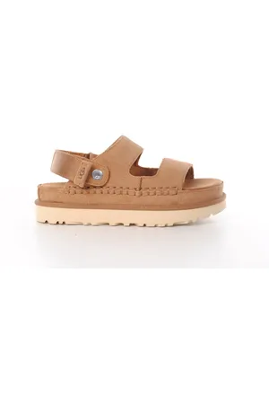 UGG Dames sandaal Goldenstar Glide suede