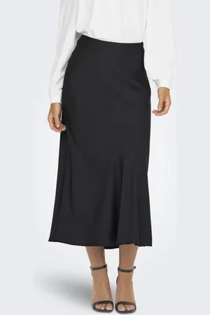 JDY Jacqueline de Yong Rok urba Mw Skirt Wvn 15304905 Black Dames