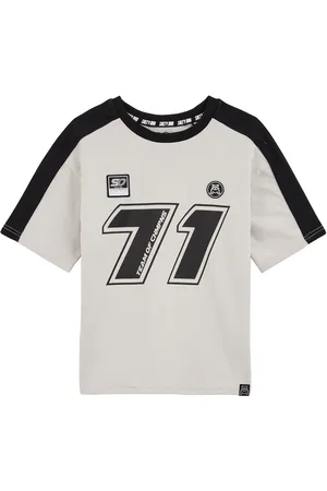 WE Fashion Jongens T-shirt met opdruk