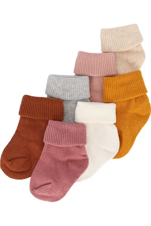 Apollo Baby Sokken Basic Sokjes Jongens & Meisjes Giftbox 7-Pack 0-6 Maanden