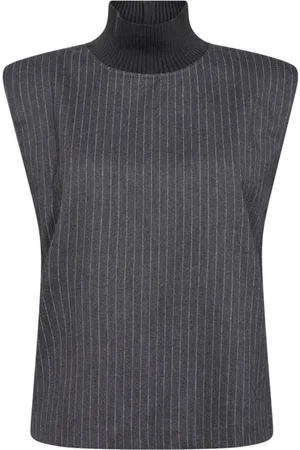 Co`Couture Co Couture IdaCC Pin Stripe Top krijtstreep