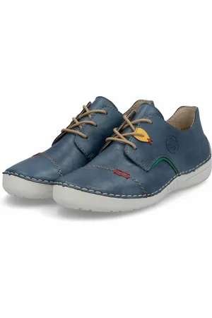 Rieker Dames veterschoenen lage schoenen zakelijke schoenen leren schoenen 52528-14