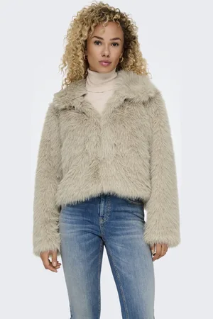 ONLY ONLMANNY FAUX FUR JACKET CC OTW - Dames - Gewatteerde jassen