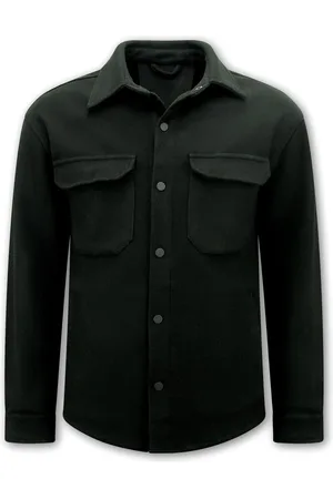 Enos Heren Flannel Overshirt met Zakken - Heren Jack - Tussenjas Heren - Heren Jas - 501