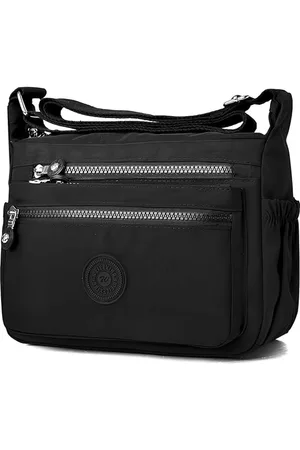Merkloos Schoudertas voor dames, middelgroot, waterdicht, crossbody tas met veel vakken, schoudertassen, verstelbare riem, damestas, tas, dames, schoudertas voor winkelen, reizen
