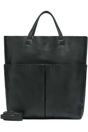 liebeskind Leren Schoudertas Hera Sheep Natural Tote Bag Zwart