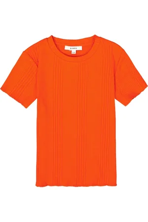 Garcia Meisjes T-shirt Oranje Korte mouw