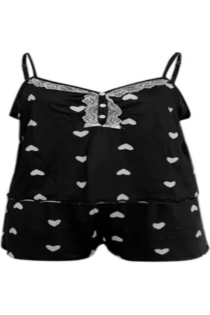 Merkloos Pyama Dames Volwassenen - Dames Pyjama Set - Nachtkleding Dames -