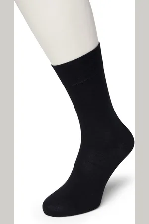 Bonnie Doon Katoenen Comfort Sok Donker Blauw Dames maat 39/42 - Speciale Breitechniek in Boord - Knelt niet - Katoen en Lycra - Maximaal Draagcomfort - Zakt niet af - Gladde Teennaad - Voor Gevoelige Voeten en Benen - - Dark Blue - BE121401.102