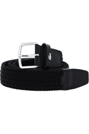 Lacoste Riem Casual Stretch Wowen Belt W110 Zwart