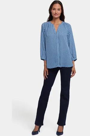 NYDJ Pintuck Blouse