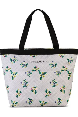 Fabrizio Frida Kahlo Strandtas Flower /Wit
