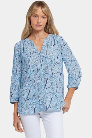 NYDJ Pintuck Blouse