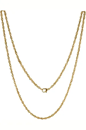 Silventi LOCKits 980600421 - Stalen Collier - Heli Twist - - 80 cm
