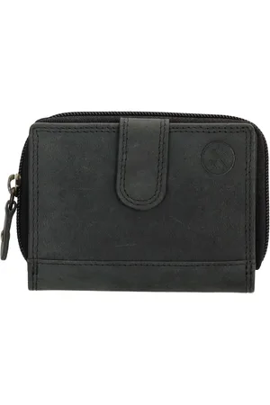 Hide & Stitches Leren Rits Portemonnee - Voor Dames / Heren - Kleine Portemonnee
