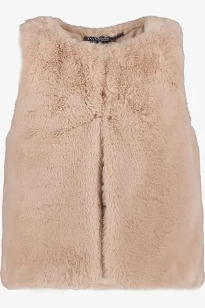TwoDay Meisjes gilet van imitatiebont