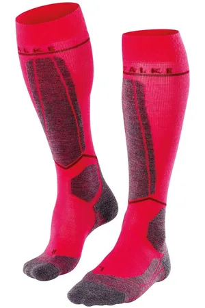 Falke SK4 Advanced Compression Light dames skiing kniekousen - roze (rose)