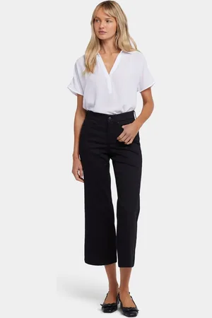 NYDJ Waist-Match™ Teresa Wide Leg Enkel Jeans