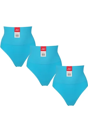 Merkloos 3-pack Dames corrigerende string J&C 3235 - maat L/XL