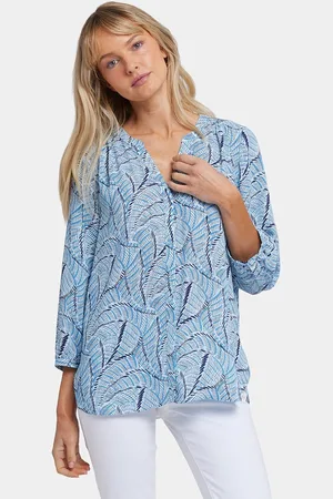NYDJ Pintuck Blouse
