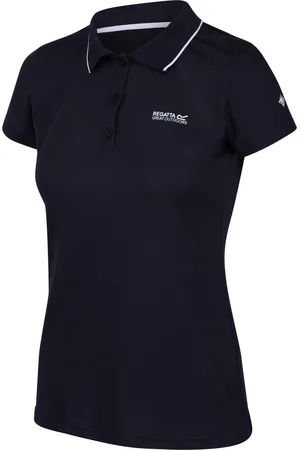 Regatta T-shirt Maverick Dames Polyester Navy