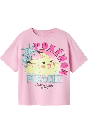 NAME IT NKFFAMI POKEMON SS NREG TOP SKY Meisjes T-shirt