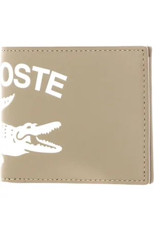 Lacoste Leren Kaarthoes FG Seasonal Billfold Kaki