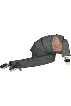 Pierre Mouton Bretel - Volwassenen - Heren - Sergé - - 140cm - 3 sterke clips - 35mm - XL - XXL
