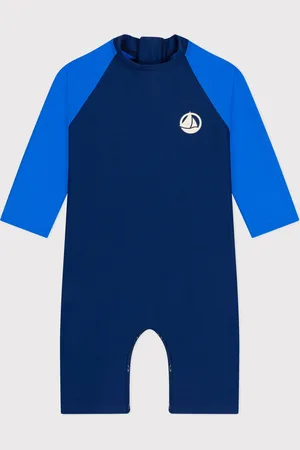 Petit Bateau Babypakje met uv-bescherming Jongens Zwempak