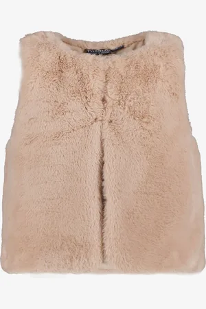 TwoDay Meisjes gilet van imitatiebont