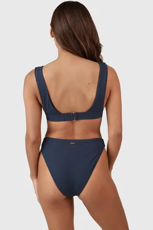 Brunotti Flores-Rib Bikinibroekje | Indigo Blue - 34