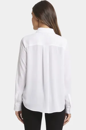 NYDJ Smoking Blouse Wit