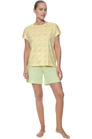 Mey Lemon Dots - - Korte pyjama Serie Lemon Dots