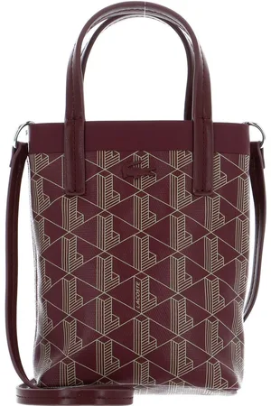 Lacoste Schoudertas Avondtas Zel Shopping Bag Wijnrood