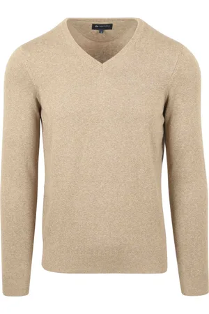 Suitable Respect Vinir Pullover Melange Sand