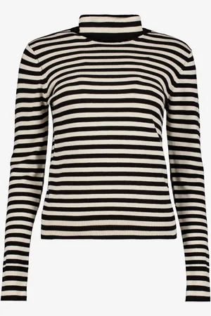 TwoDay Dames coltrui met strepen beige