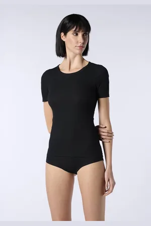 Oroblu Perfect Line Rib - T-Shirt Short Sleeve - Kleur