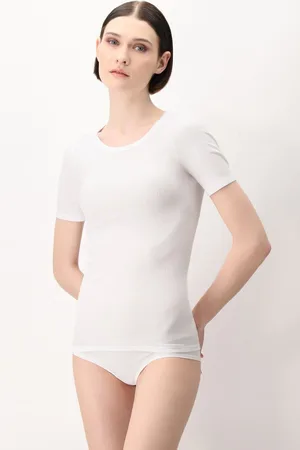 Oroblu Perfect Line Rib - T-Shirt Short Sleeve - Kleur