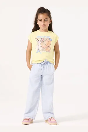 Garcia C54730 Meisjes Wide Fit Jeans Blauw