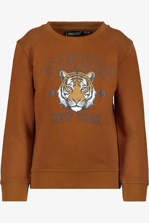 UNSIGNED Jongens sweater met tijger