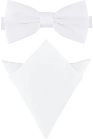 Ladeheid Vlinderdas & Zakdoek voor Heren - Strikjes - 12cm x 6cm, 22cm x 22cm - - LA-SR-M/P