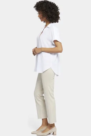 NYDJ Becky Korte Mouwen Blouse