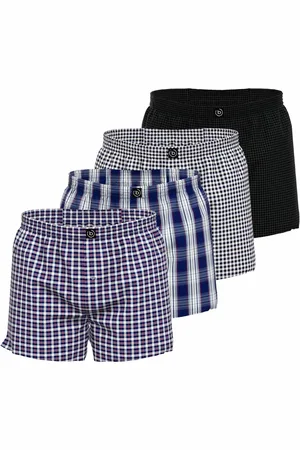 Bugatti Geweven boxershorts Helsinki Verpakking van 4