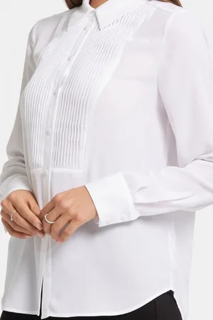 NYDJ Smoking Blouse Wit